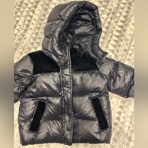 Polo Ralph Lauren Kids Puffer Jacket - Gray and Black